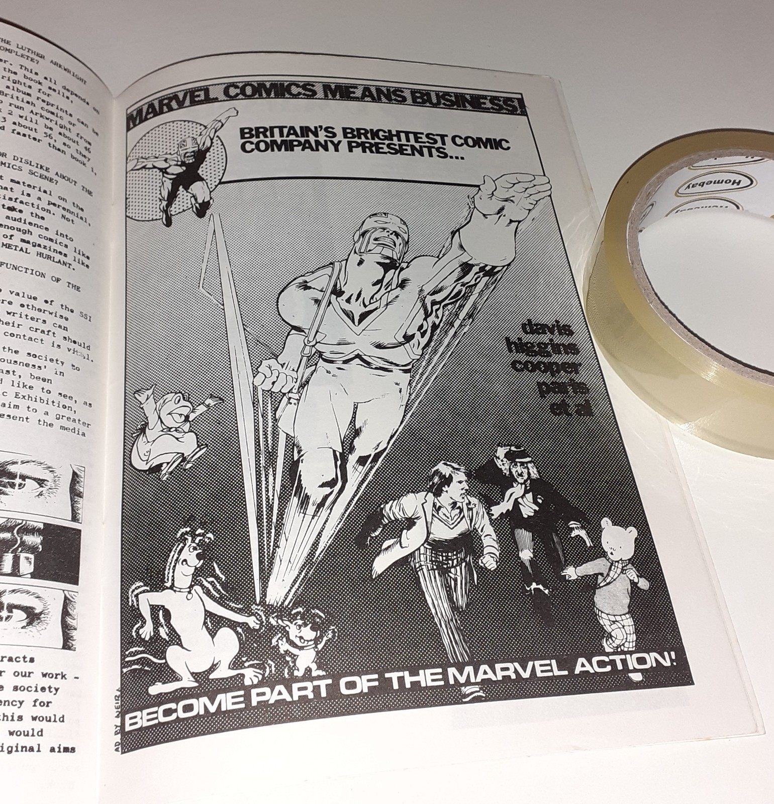 SSI JOURNAL no.49 fanzine UK 1983 ALAN MOORE Miracleman V for Vendetta Warrior