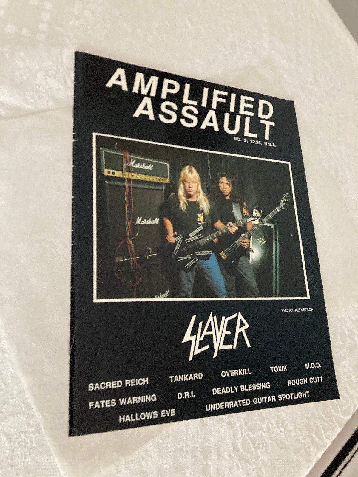 AMPLIFIED ASSAULT – NR. 2; (1988) Slayer Sacred Reich Overkill Tankard Toxik DRI