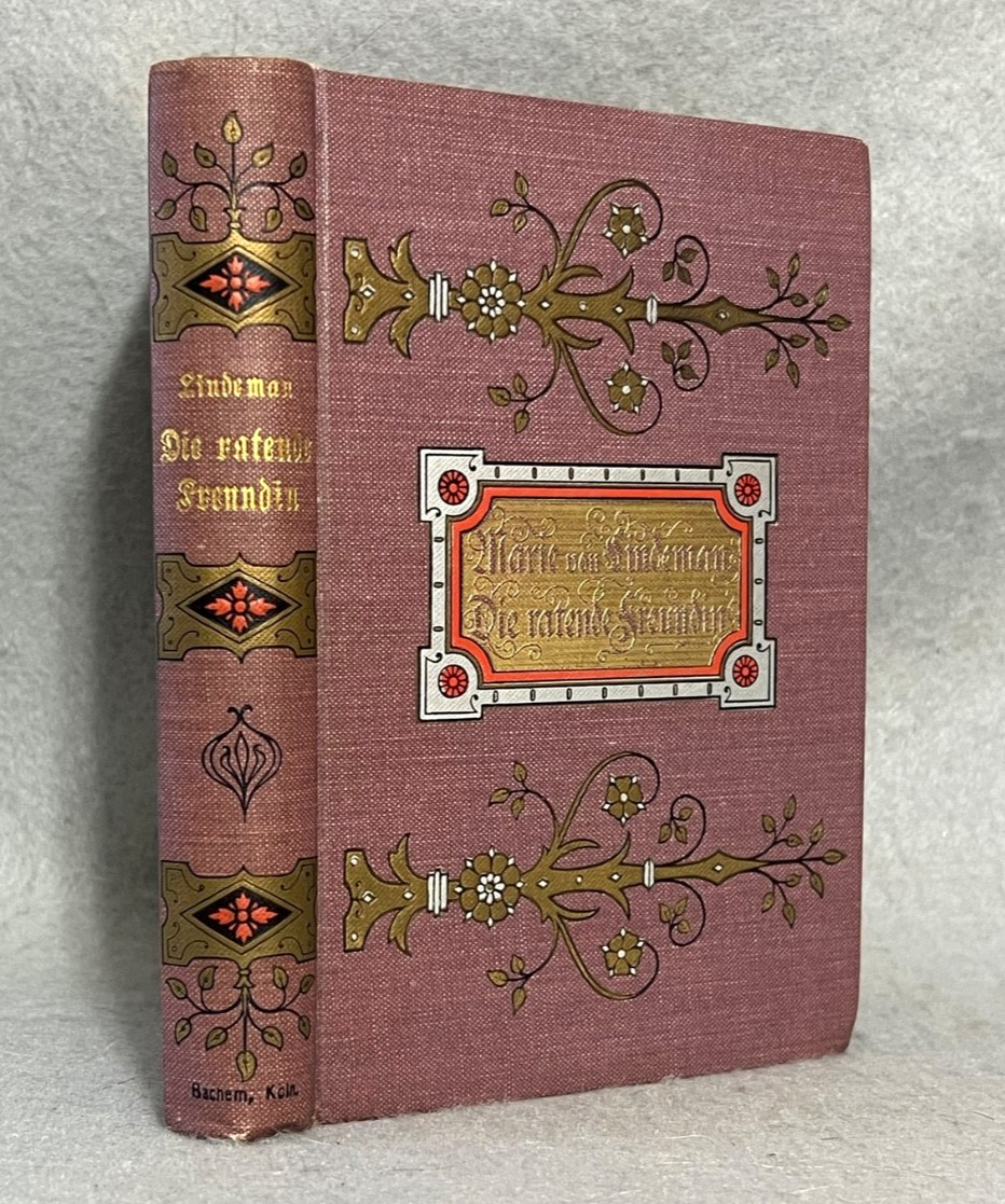 Antique Decorative German Book Girl’s Guide to Life Marie von Lindeman c. 1890s