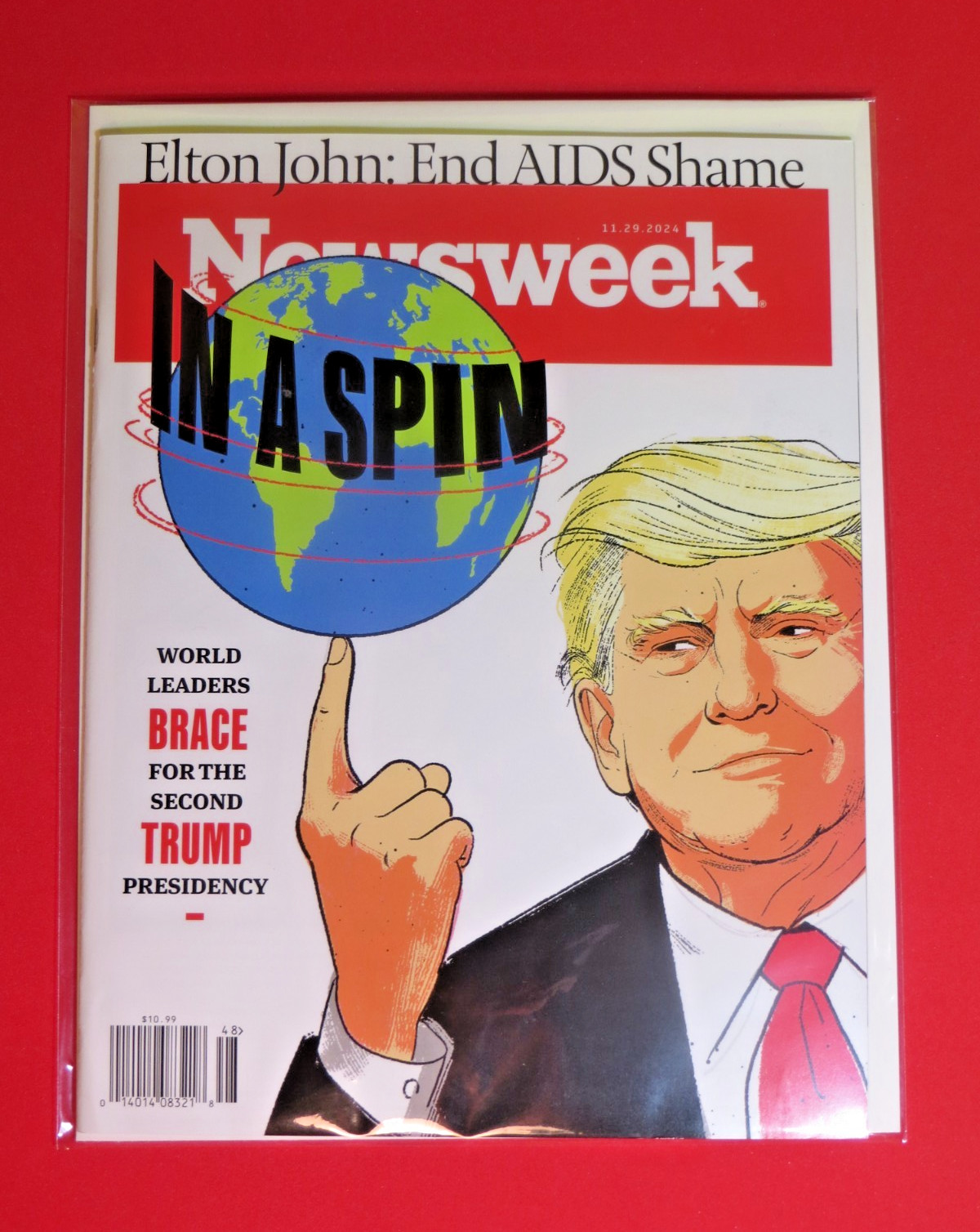 Newsweek Magazine #17 Trump “In A Spin”