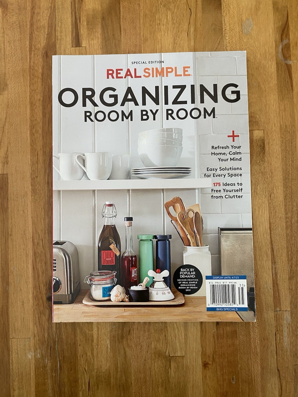 Real Simple Special Edition Illustrated Organizing Magazine BHG Specials 2021