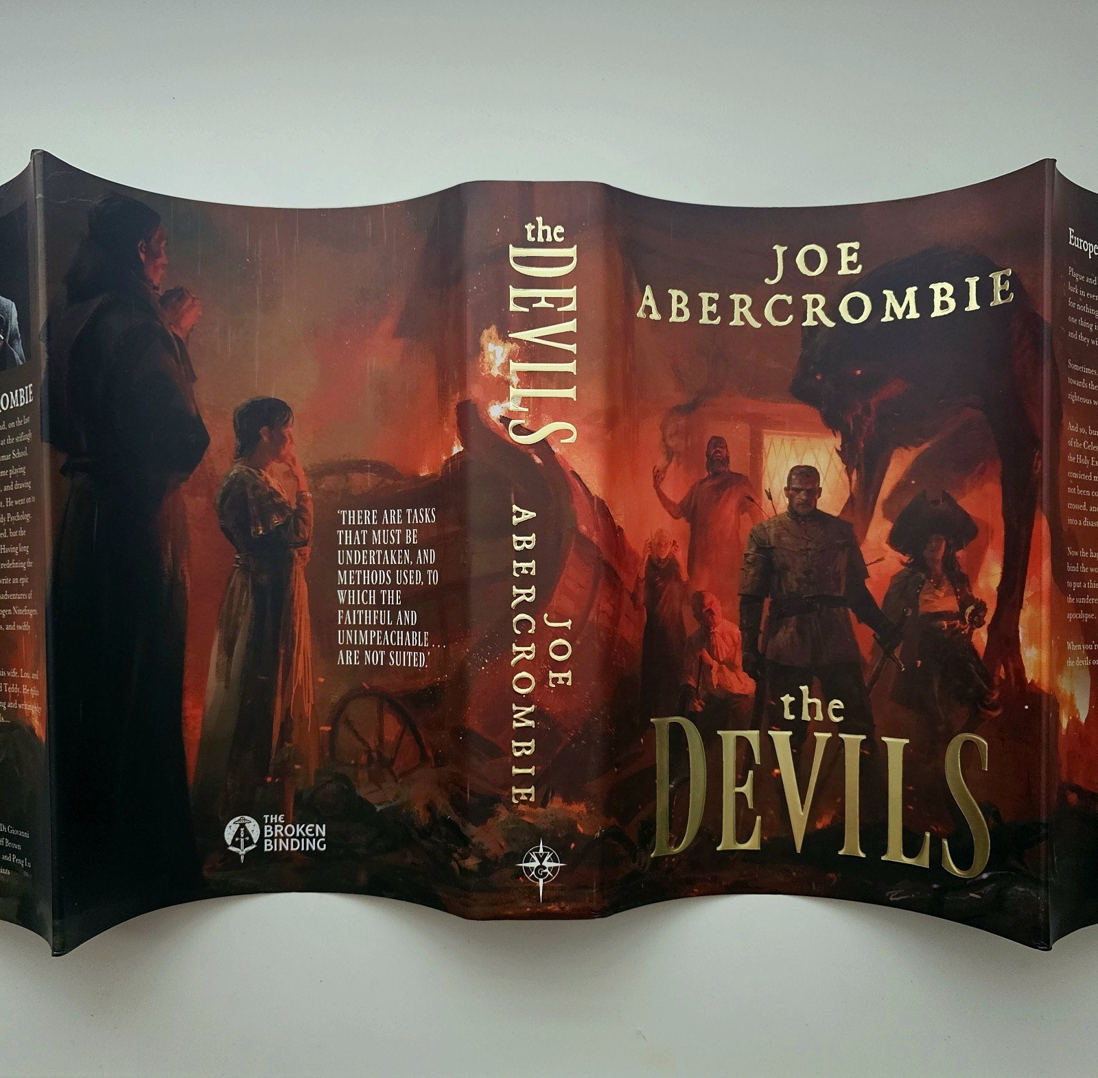 The Devils by Joe Abercrombie Broken Binding Special Edition NEW