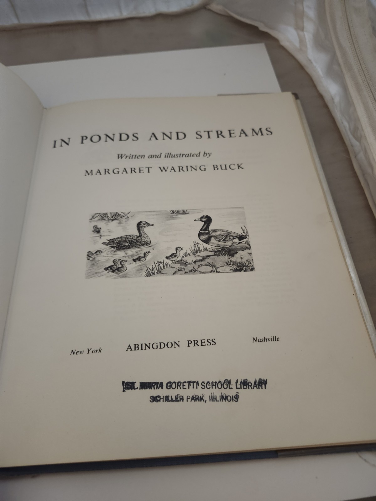 IN PONDS AND STREAMS By Margaret Waring Buck – HCDJ 1955 Ex Library