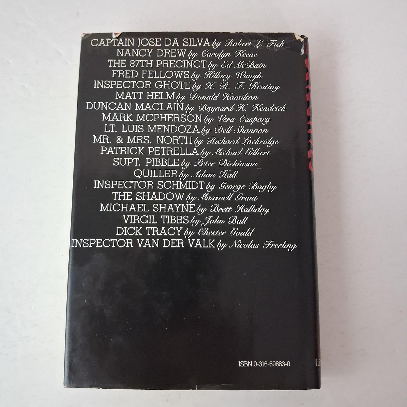 Vintage The Great Detectives Otto Penzler Little Brown Black HC DJ USA