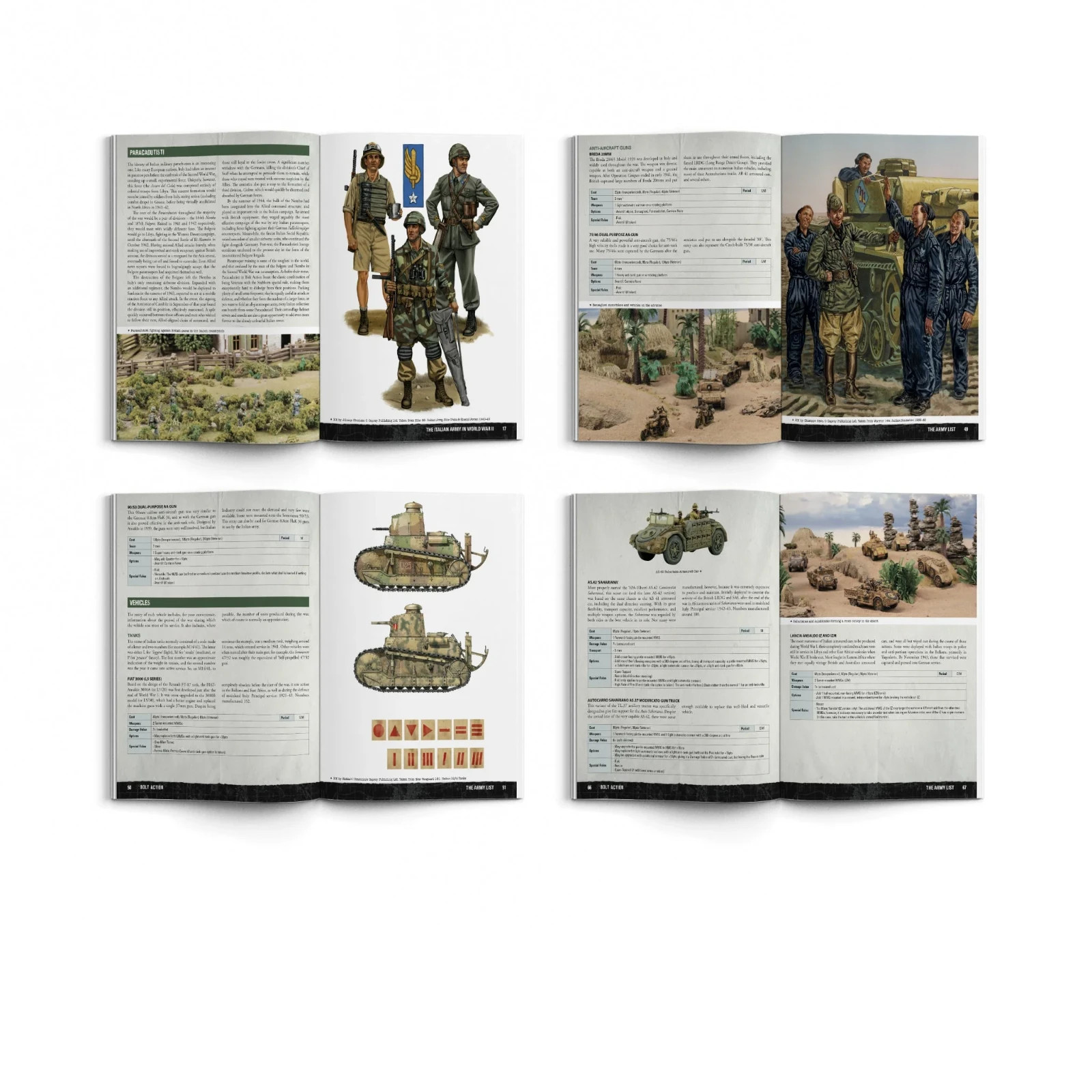 Bolt Action: Armies of Italy: Third Edition Paperback with Miniature