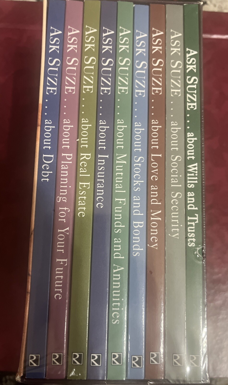 Ask Suze Financial Library by Suze Orman – 9 Paperback Book Set – New Sealed