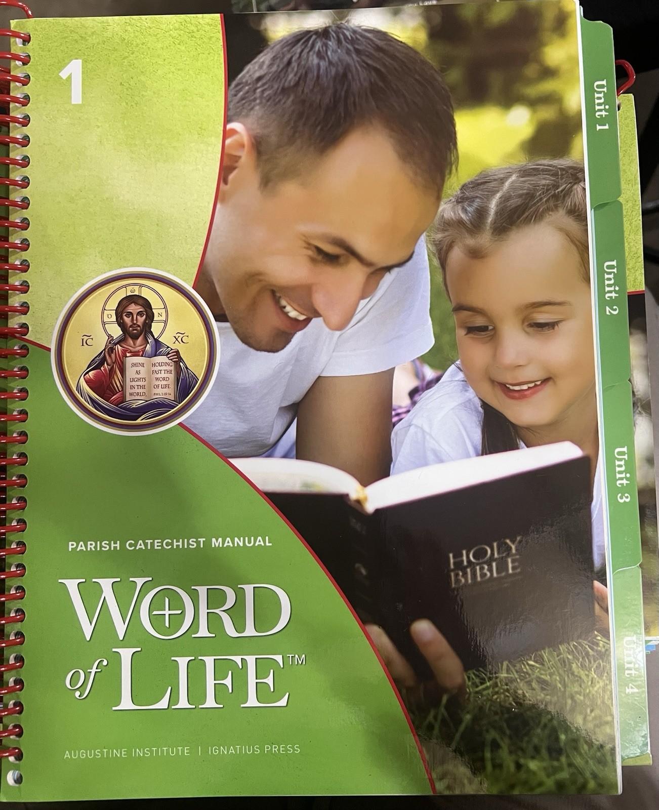 Augustine Institute-Ignatius Press,Word Of Live, Parish Catechist Manual,Grade 1