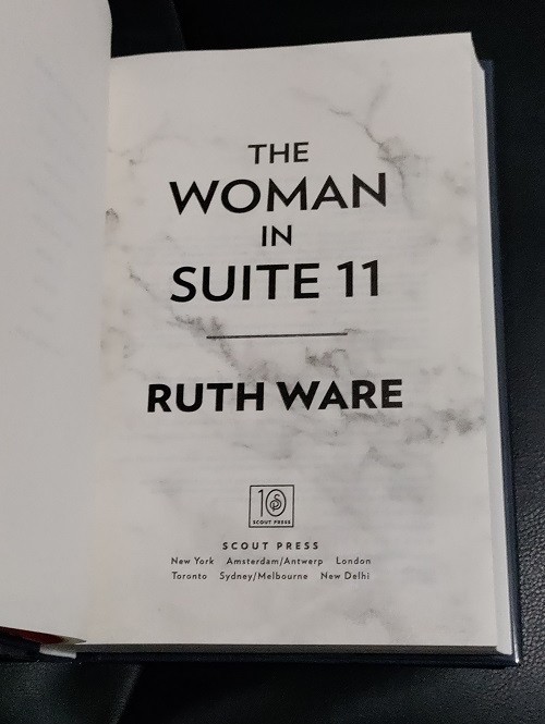 Signed Ruth Ware Limited Special Edition Hardcover Woman in Suite 11 Near Fine