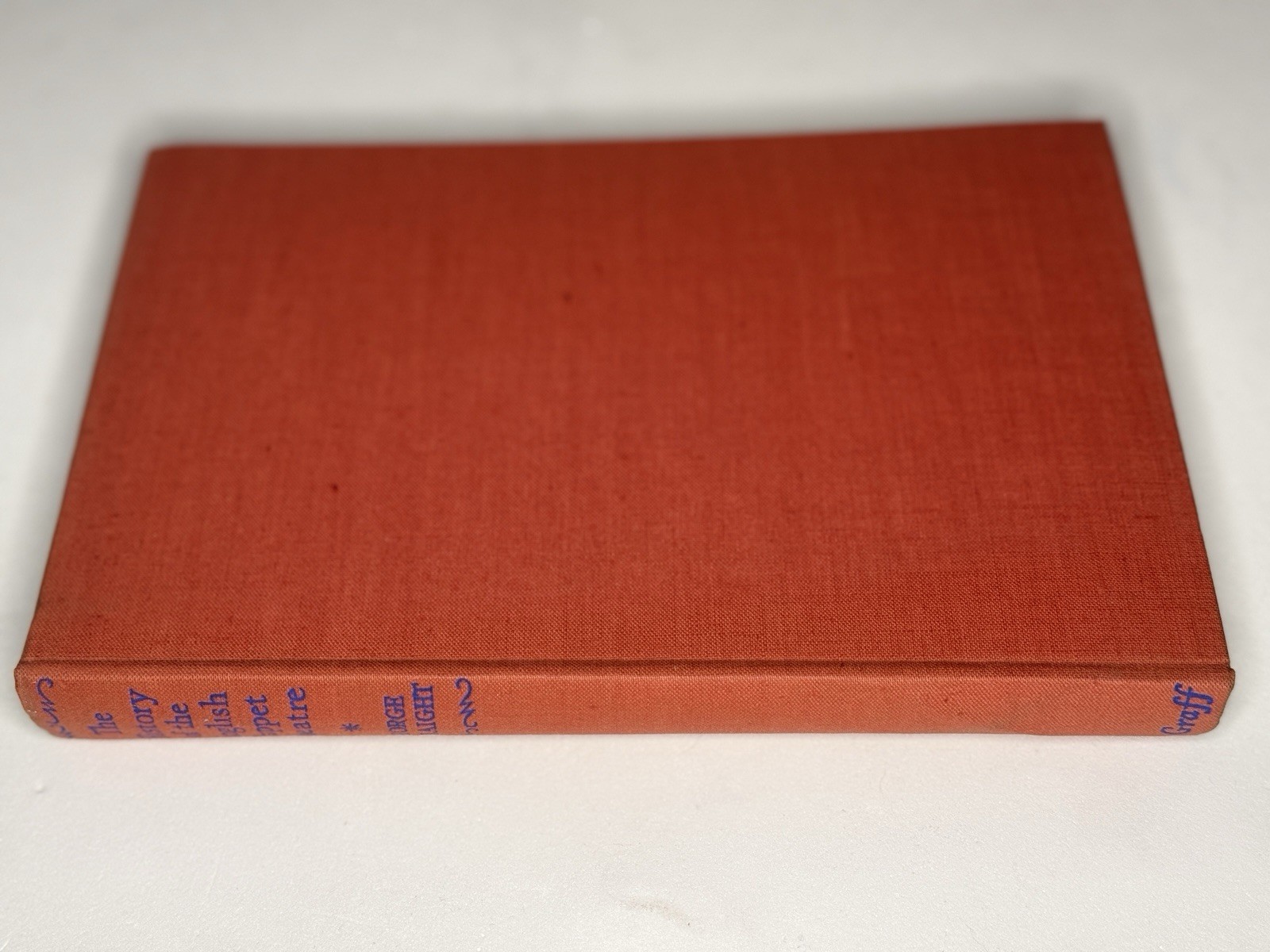 History of the English Puppet Theatre w/ Dust Jacket – George Speaight
