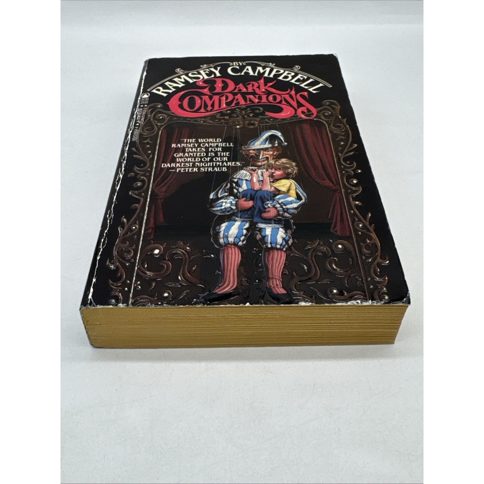 Dark Companions Ramsey Campbell 1985 VTG MMPB First Tor Printing Horror Fiction