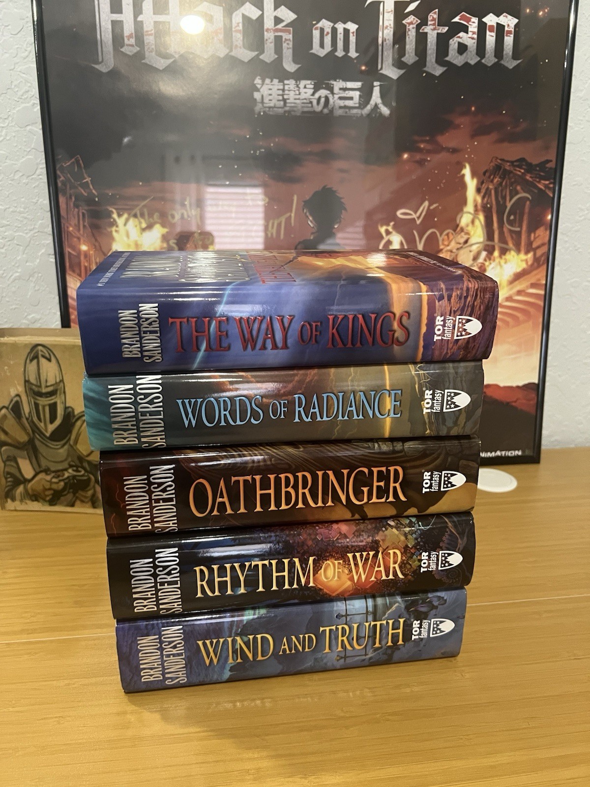 Stormlight Archive 5 HARDCOVER SERIES by Brandon Sanderson BRAND NEW
