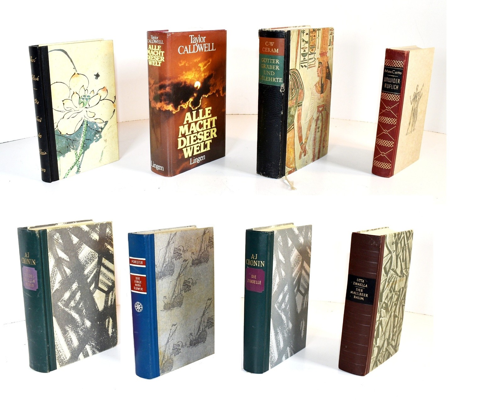 27 GERMAN LANGUAGE/Published Books sehr gut Roman Buch Mostly Fine XF Hardcover