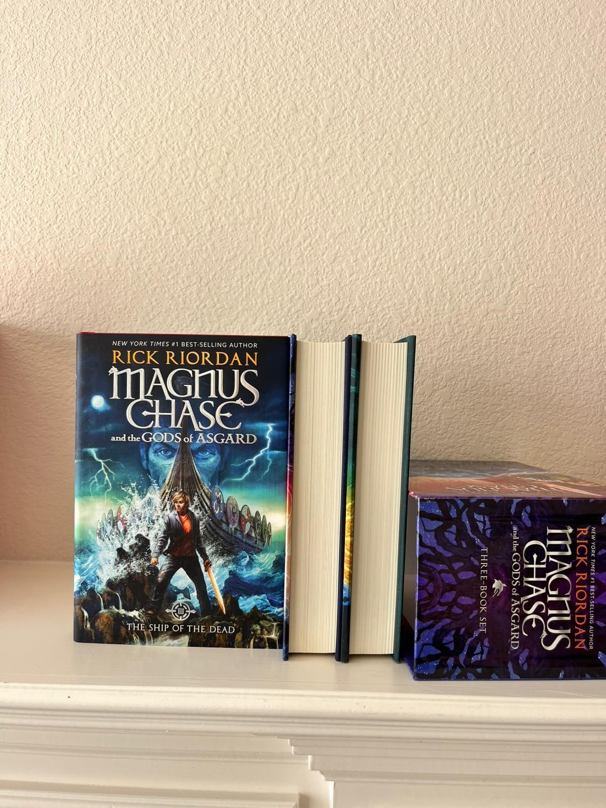 Magnus Chase and the Gods of Asgard 3 Hardcover Book Box Set By Rick Riordan
