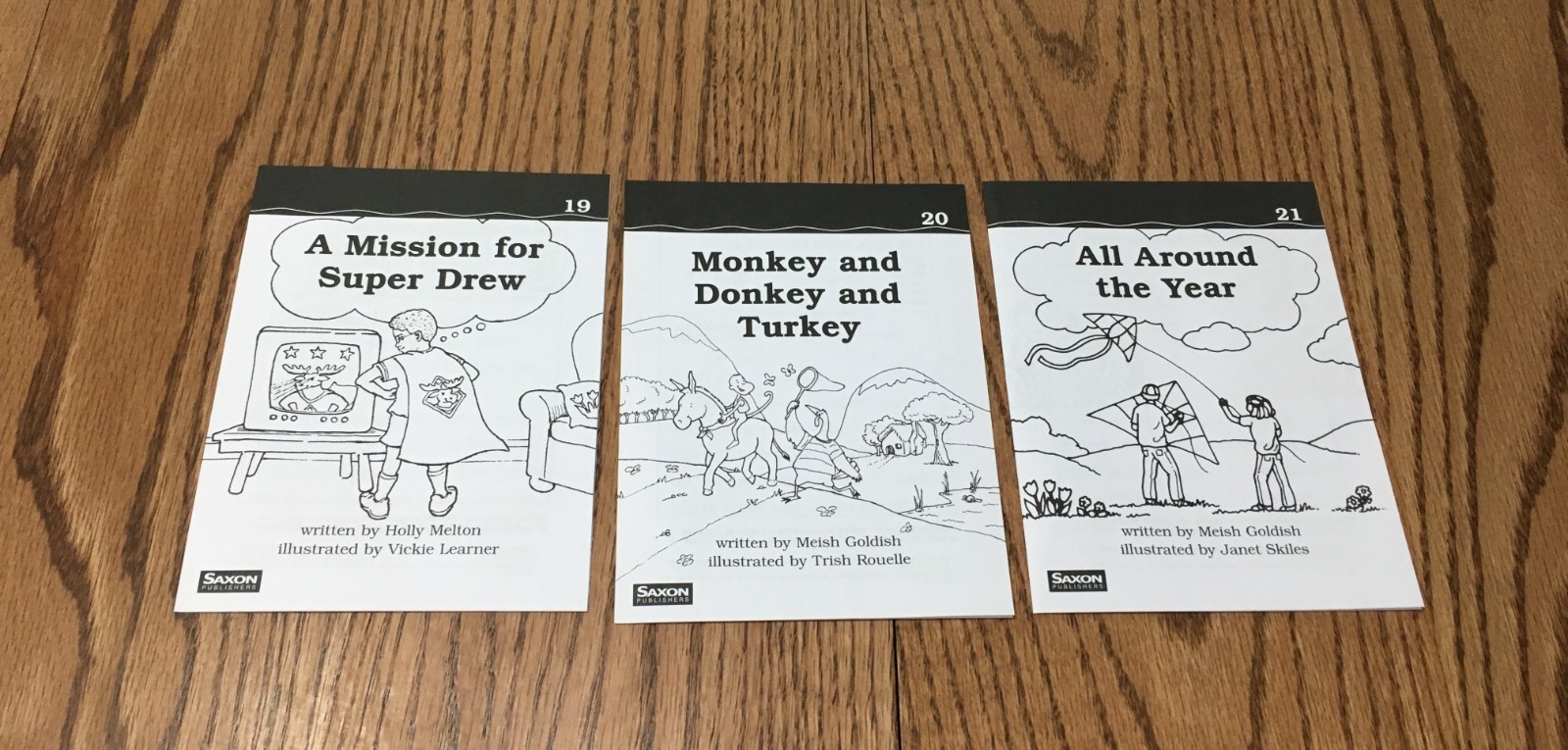SAXON PHONICS & SPELLING 2ND GRADE DECODABLE TAKE HOME READERS / BOOKS 1 – 26