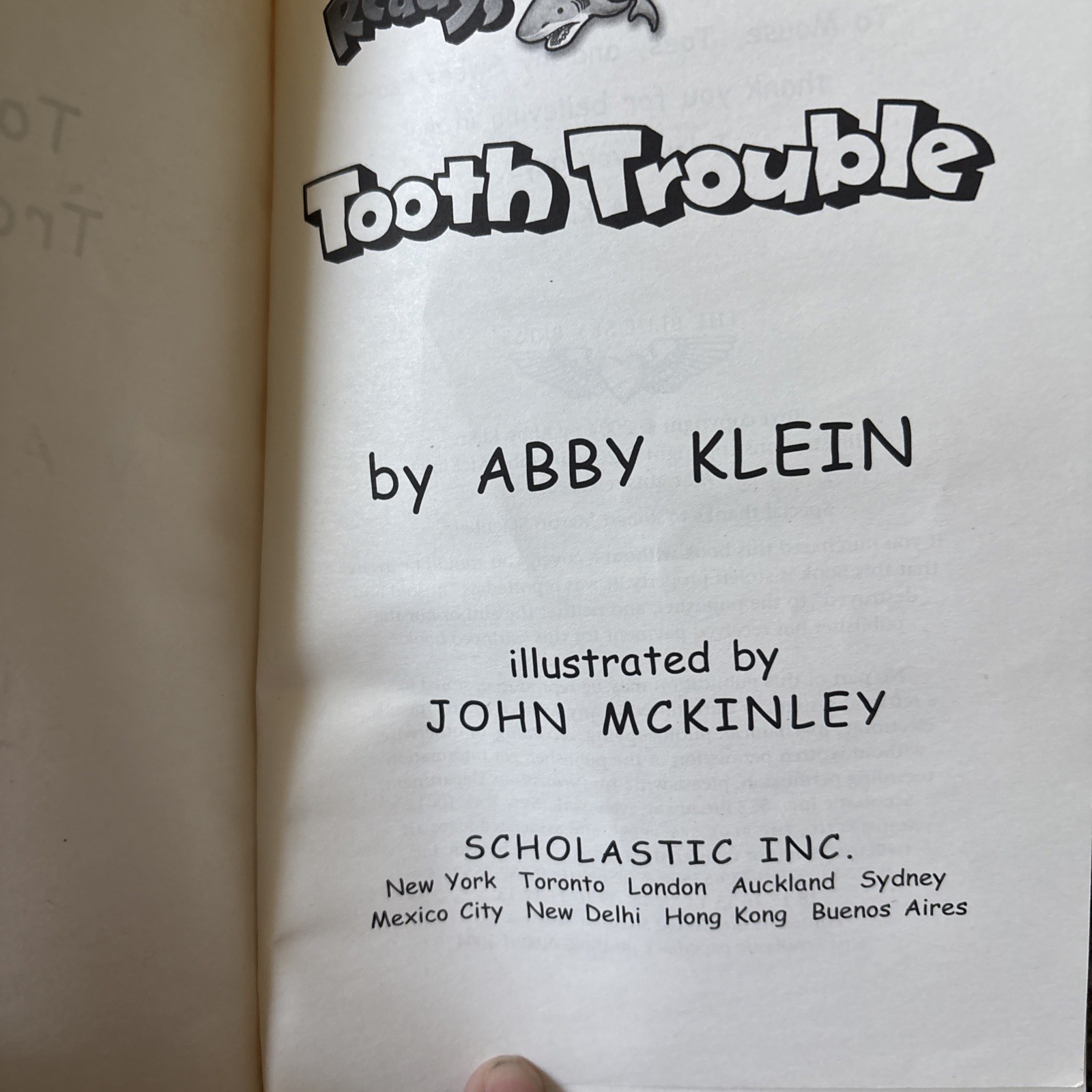 Ready, Freddy! Lot of 6 Chapter Books Abby Klein Scholastic 1;2;3;8;9;10