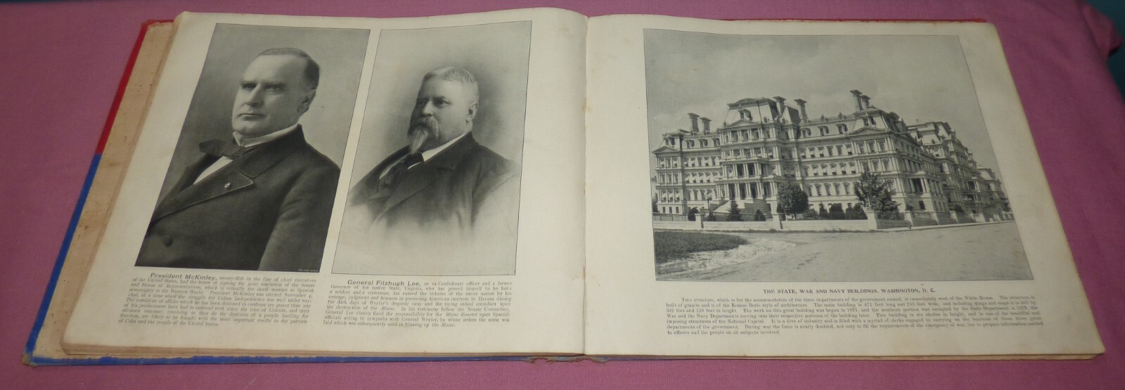 1898 US ARMY & NAVY Cuba and the Philippines, Puerto Rico & Hawaii History Book