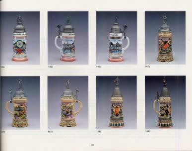 Regimental German Beer Stein ID Book 1890-1914 Mettlach