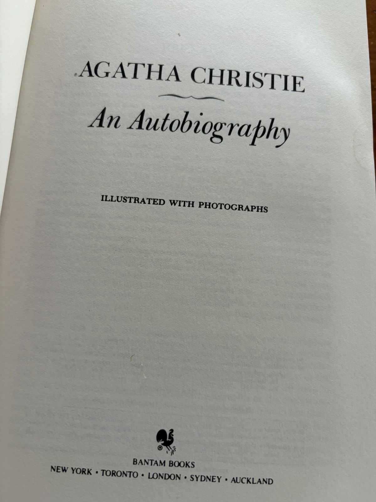 AGATHA CHRISTIE COLLECTION Lot of Eight (8) Faux Leather Bound Books