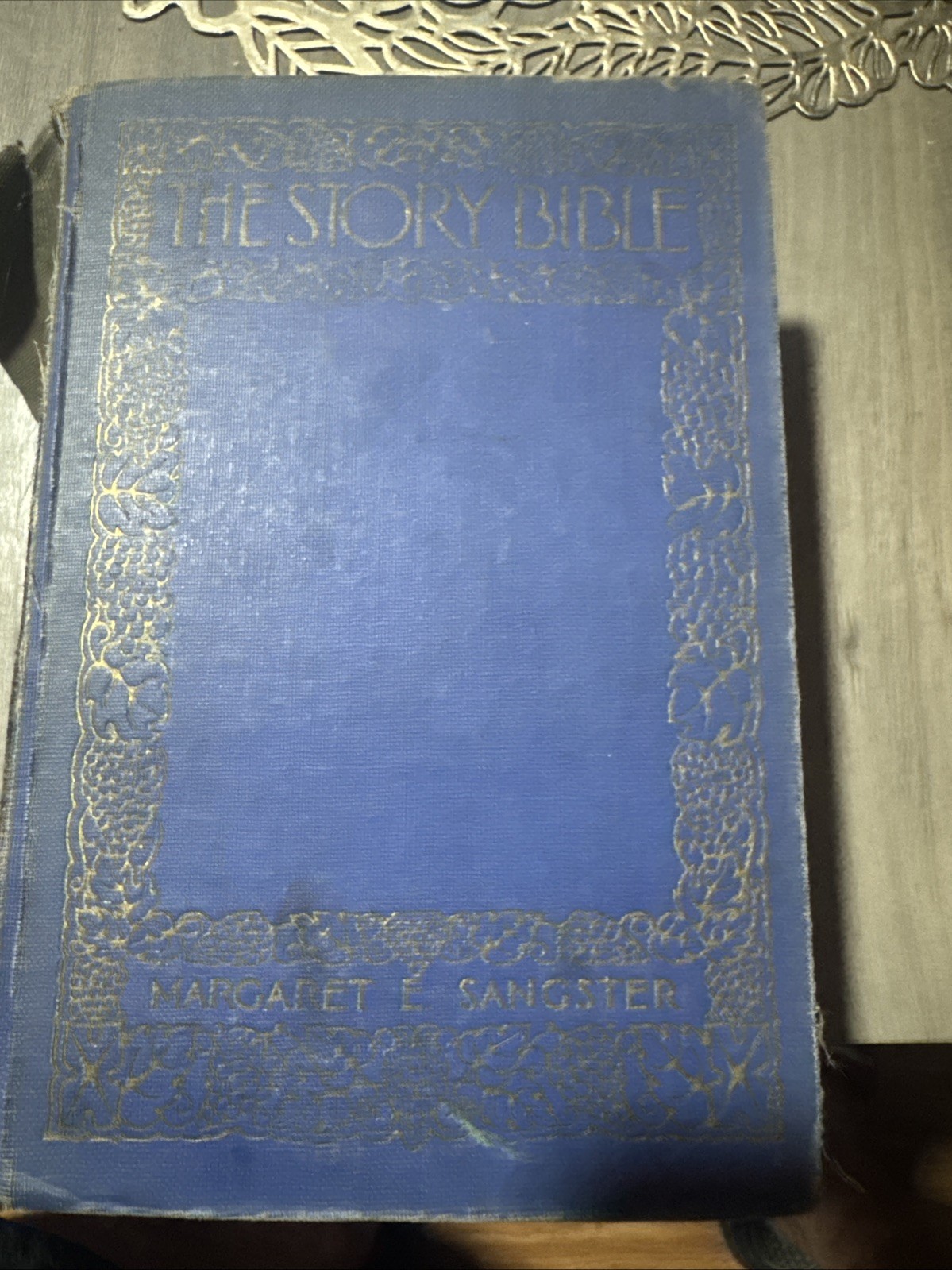 Vintage 1931 Hardcover Book The Bible Story by Margaret E. Sangster