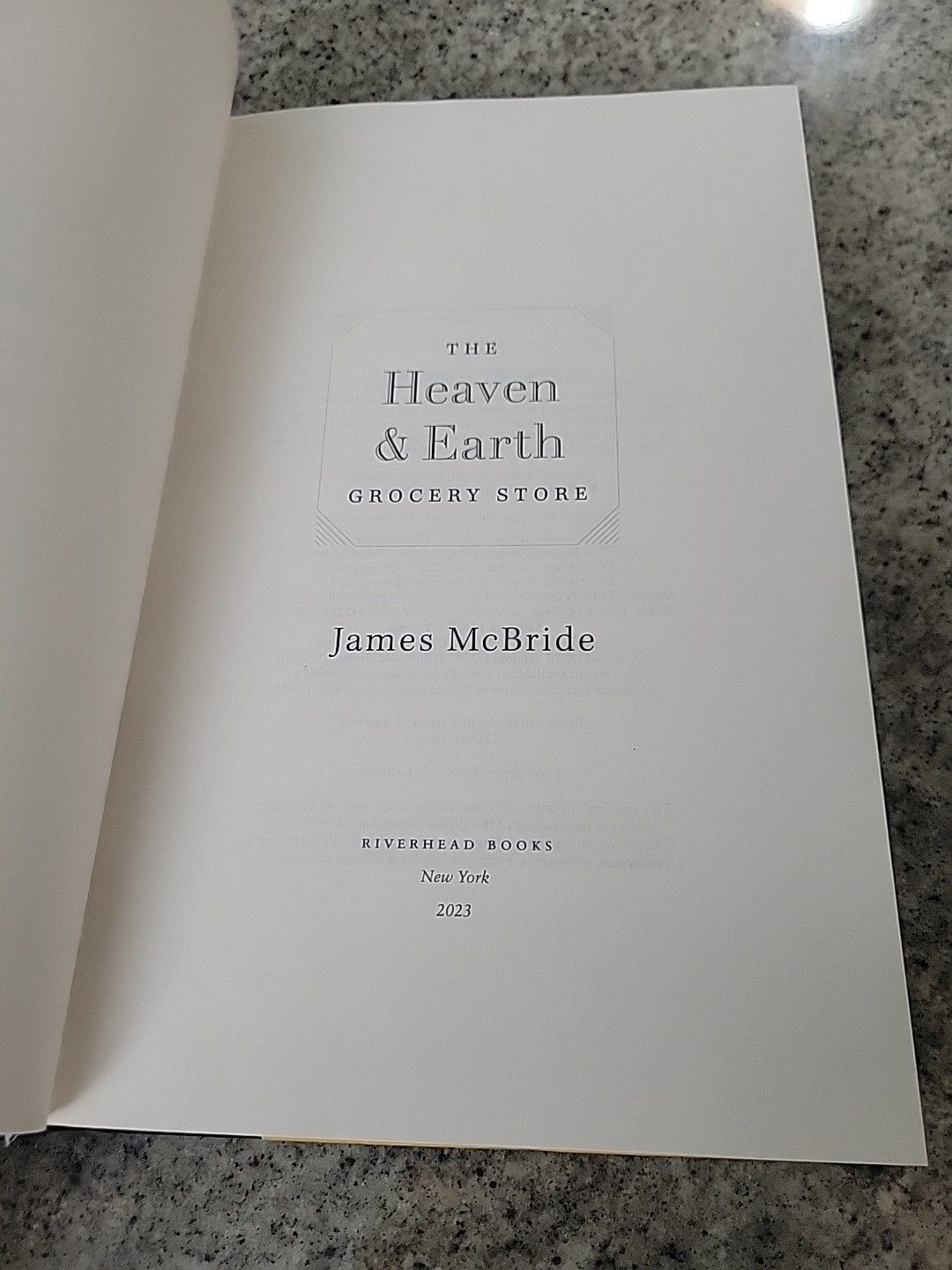 Heaven and Earth Grocery Store : A Novel by James McBride (2023, Hardcover)