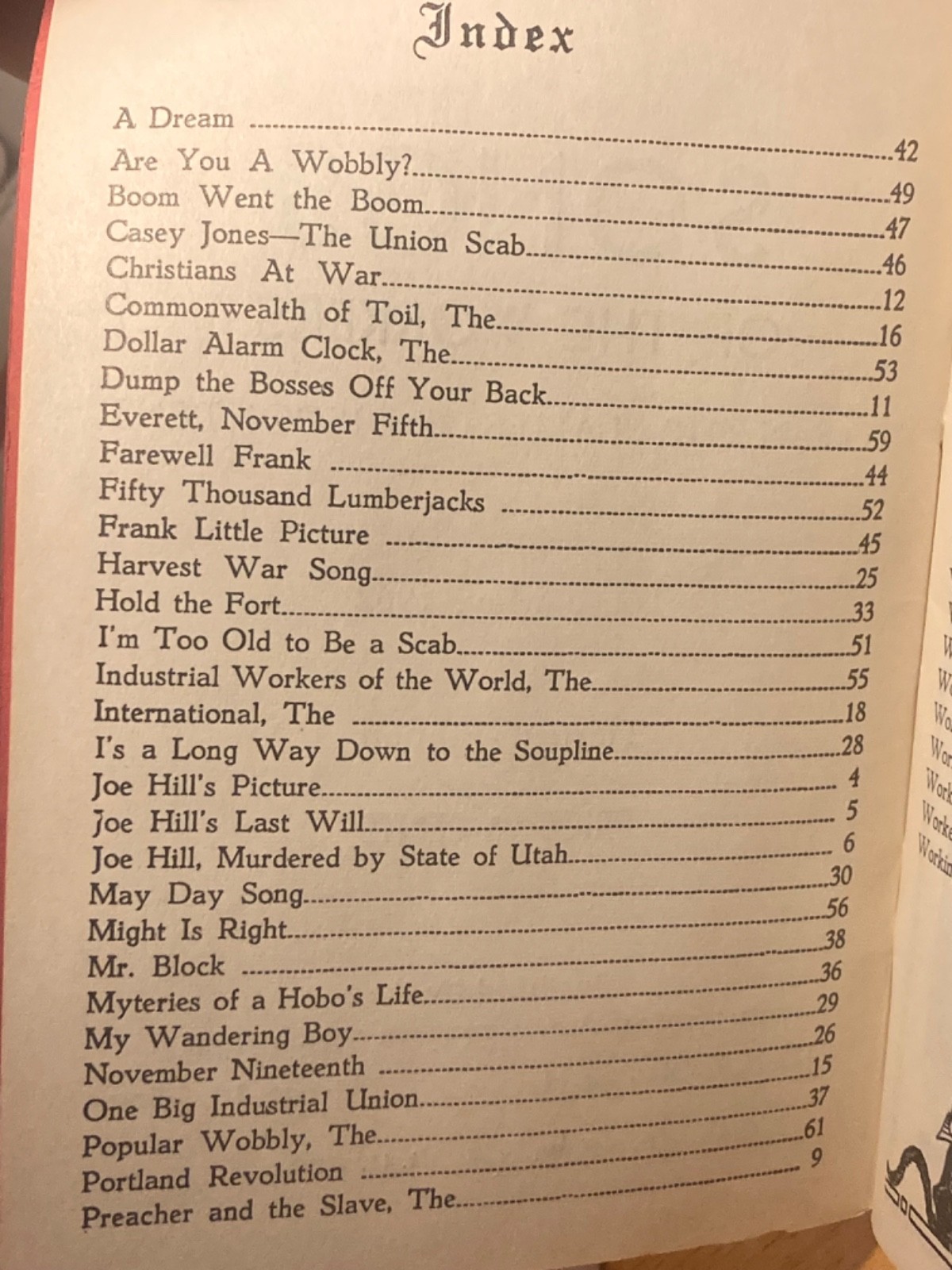 Early .25 The Songs of The Workers – To Fan The Flames of Discontent !!
