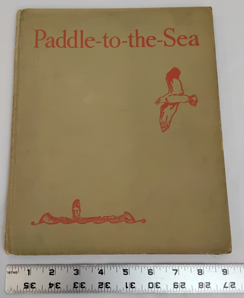 Paddle-to-the-Sea Holling Clancy Holling Missing Dust Jacket #B1138