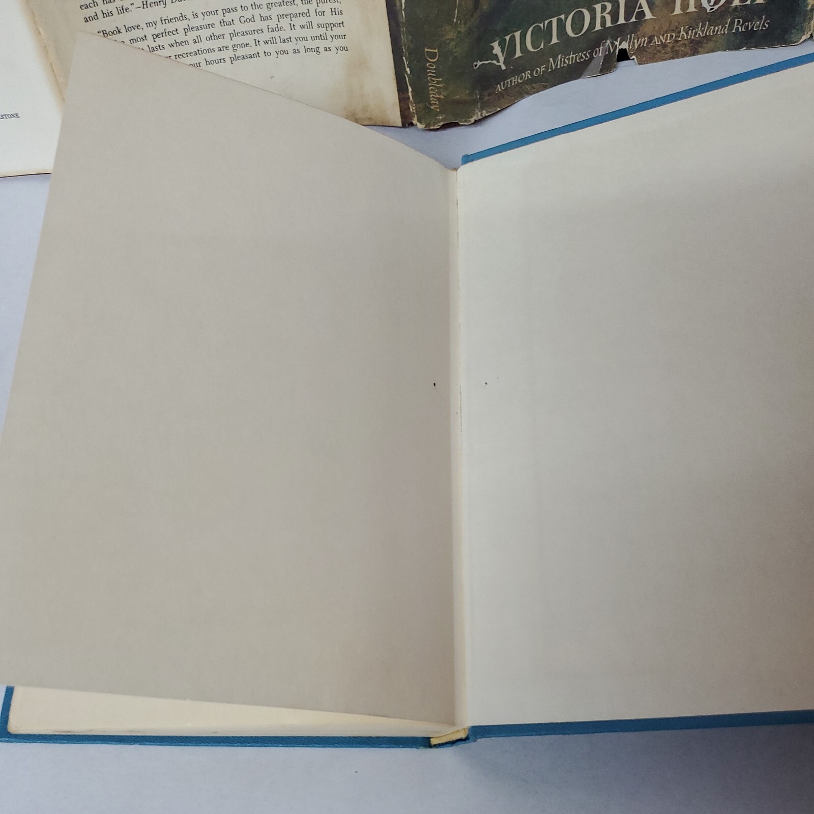 1963 Victoria Holt BRIDE OF PENDORRIC Book Club Edition Hardcover Dust Jacket
