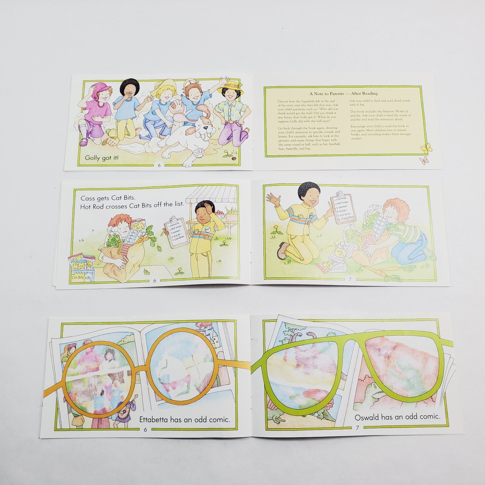 Lot of 9 Kindergarten Superkids Club Easy Library Units Early Readers Homeschool