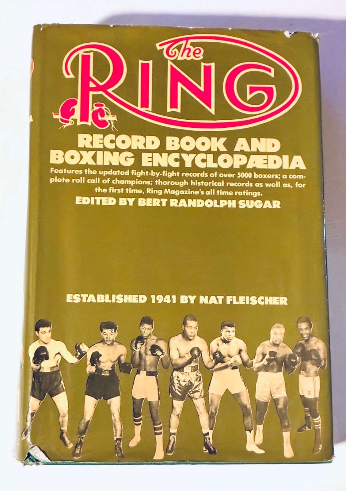 The RING Record Book and Boxing Encyclopedia 1981 hardcover w dj