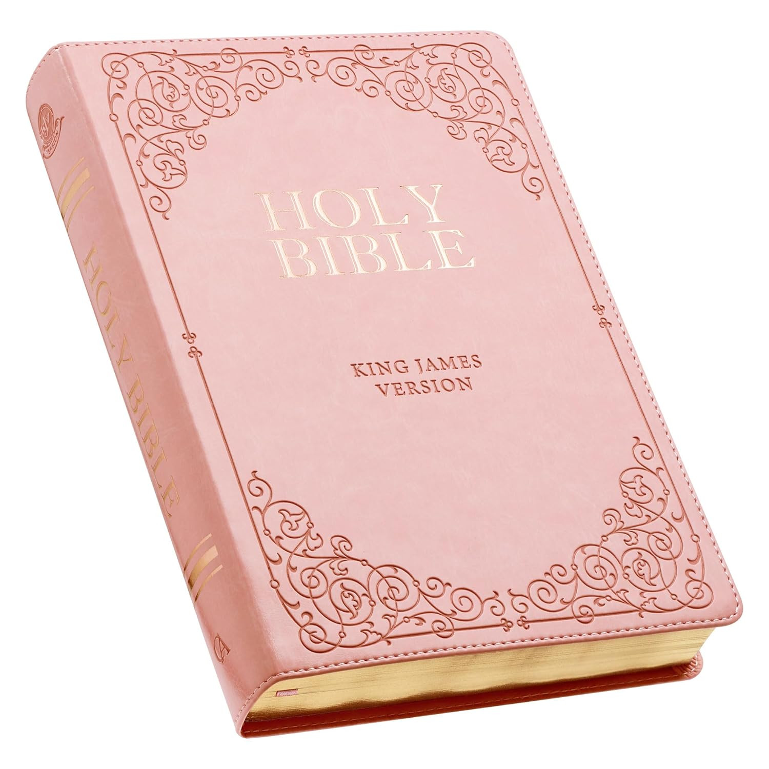 KJV Holy Bible, Giant Print Full-Size Faux Leather Red Letter Edition – Thumb In