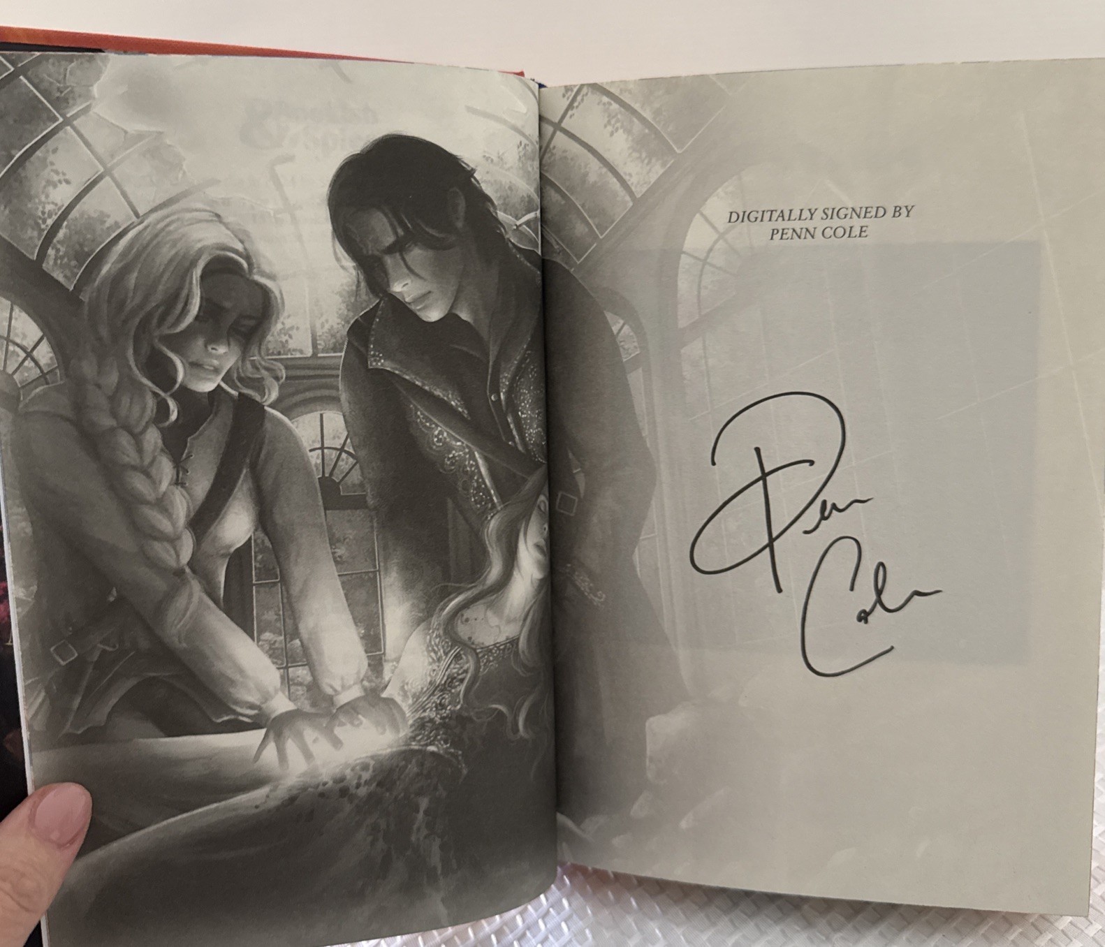 Spark Of The Everflame by Penn Cole Bookish And Spice Special Exclusive SIGNED