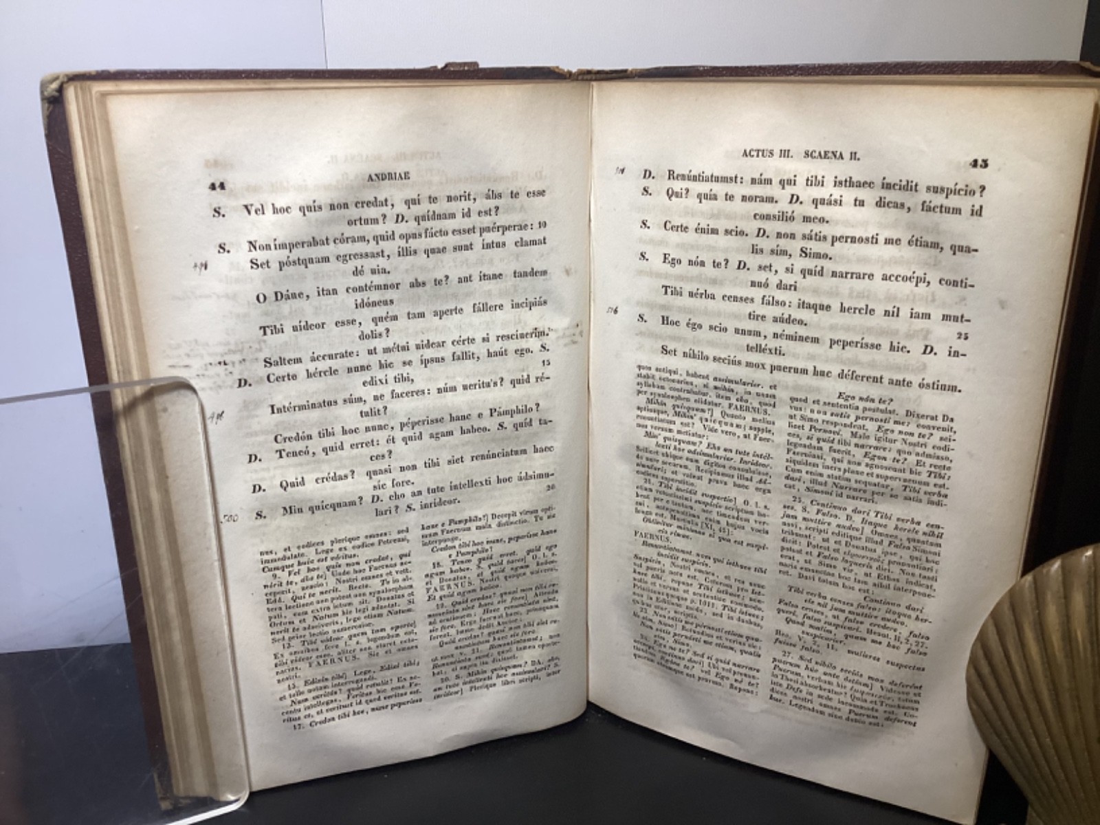 Mid-1800s P. Terentii Afri Comoediae – Richard Bentley Comedies Of Terence