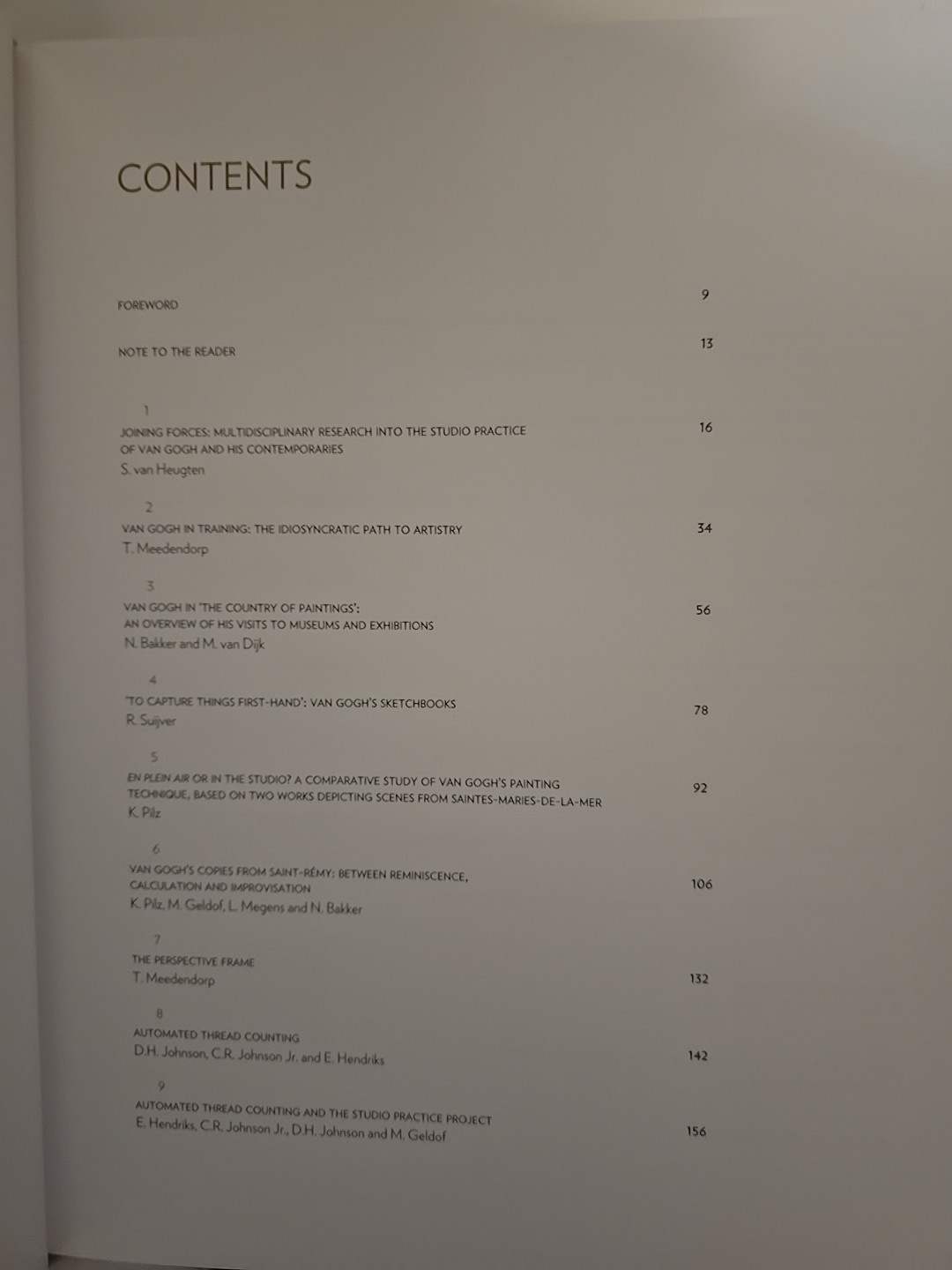 Van Gogh’s Studio Practice by Van Gogh Museum (Hardcover 2013)