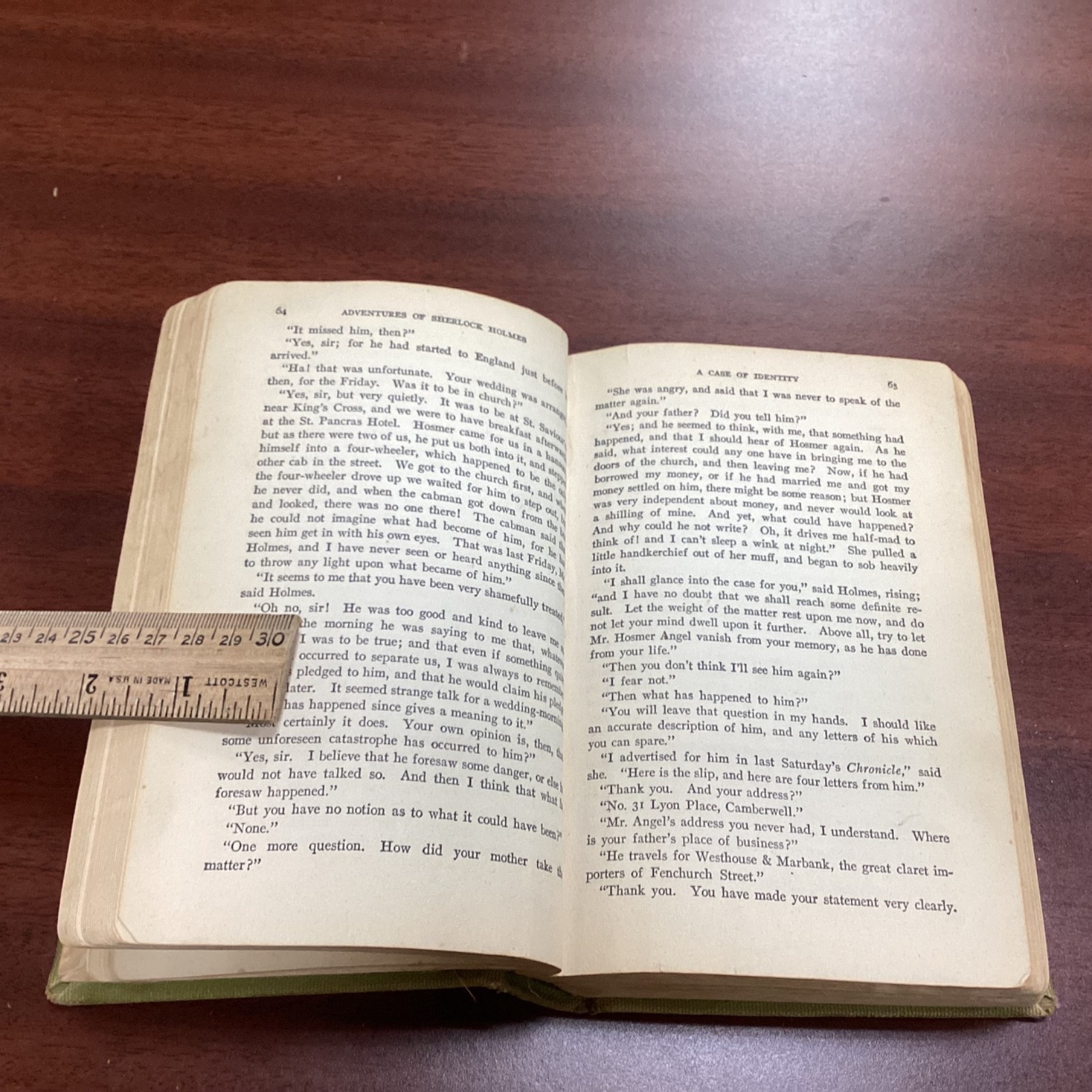 1920Vintage Sherlock Holmes A.L. Burt Revolver Lantern Cover Decorative Cloth HC