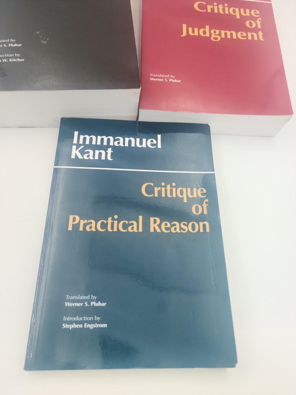 Three Critiques 3-volume Set Vol. 1 Critique of Pure Reason Vol. 2 Kant Immanuel