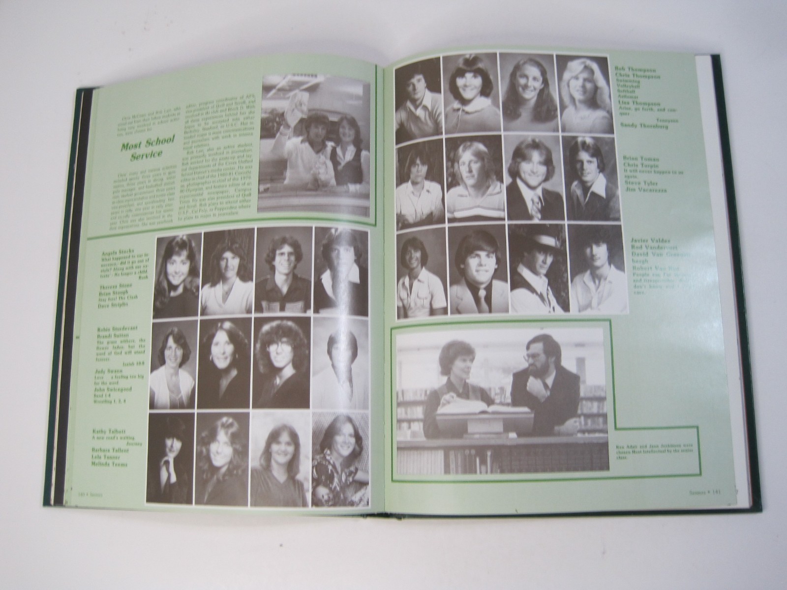 1981 Grace Davis High School Yearbook – Olympian – Modesto, California Hardcover