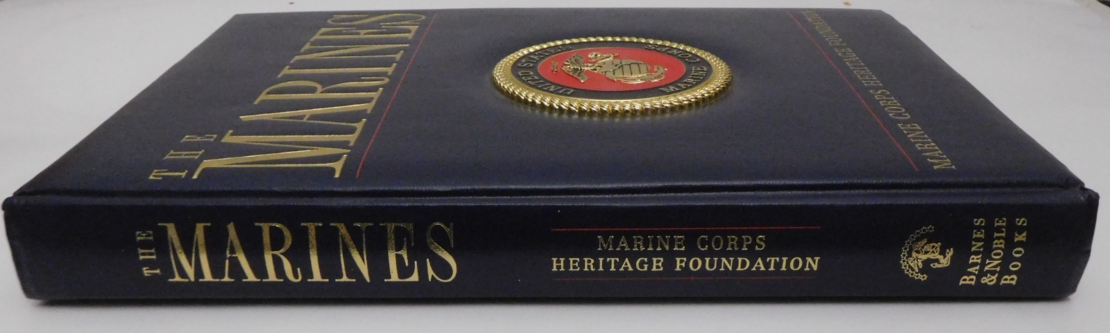 The Marines Hardcover Coffee Table Book USMC History 359 Pages Oversized