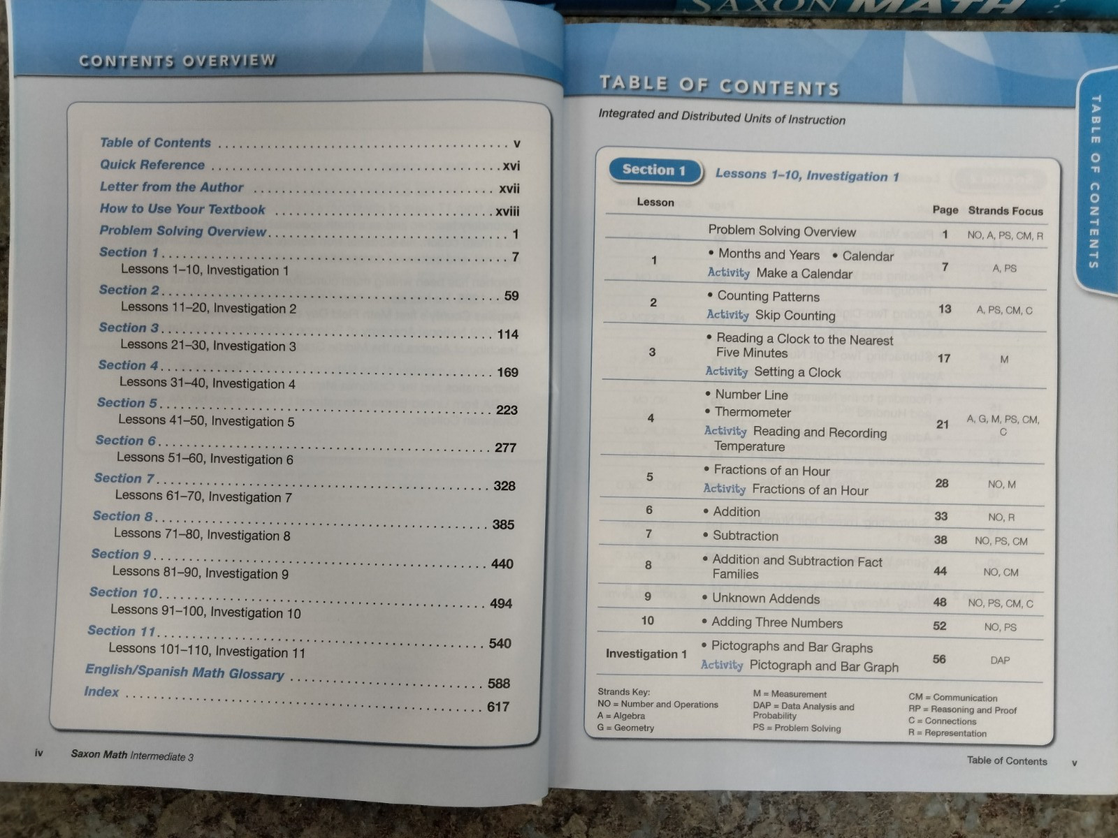 Saxon Math Intermediate 3 Student Edition