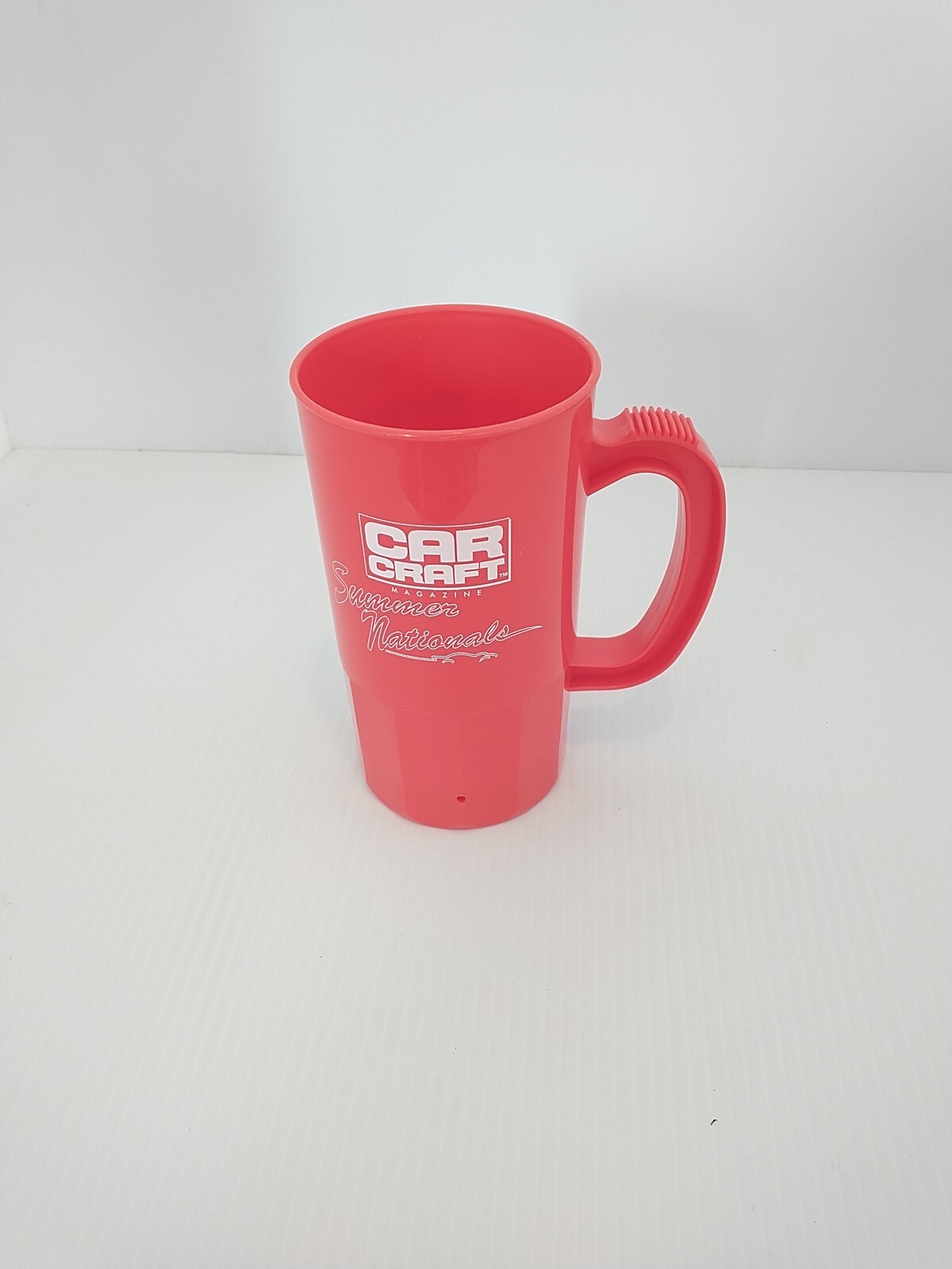 Car Craft Magazine Summer Nationals Red Souvenir Mug Cup 22oz USA Beer Stein