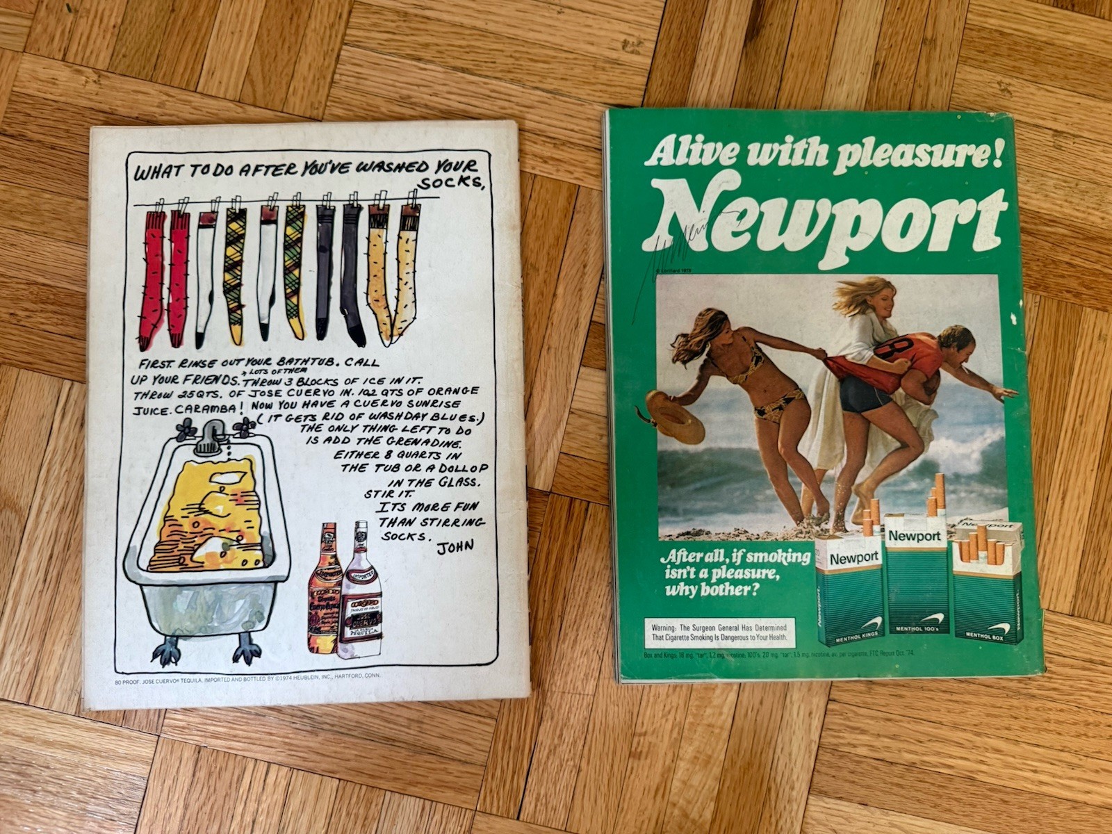 Lot of 10 National Lampoon Magazines 1974-1975 Issues (No Mailing Labels) humor