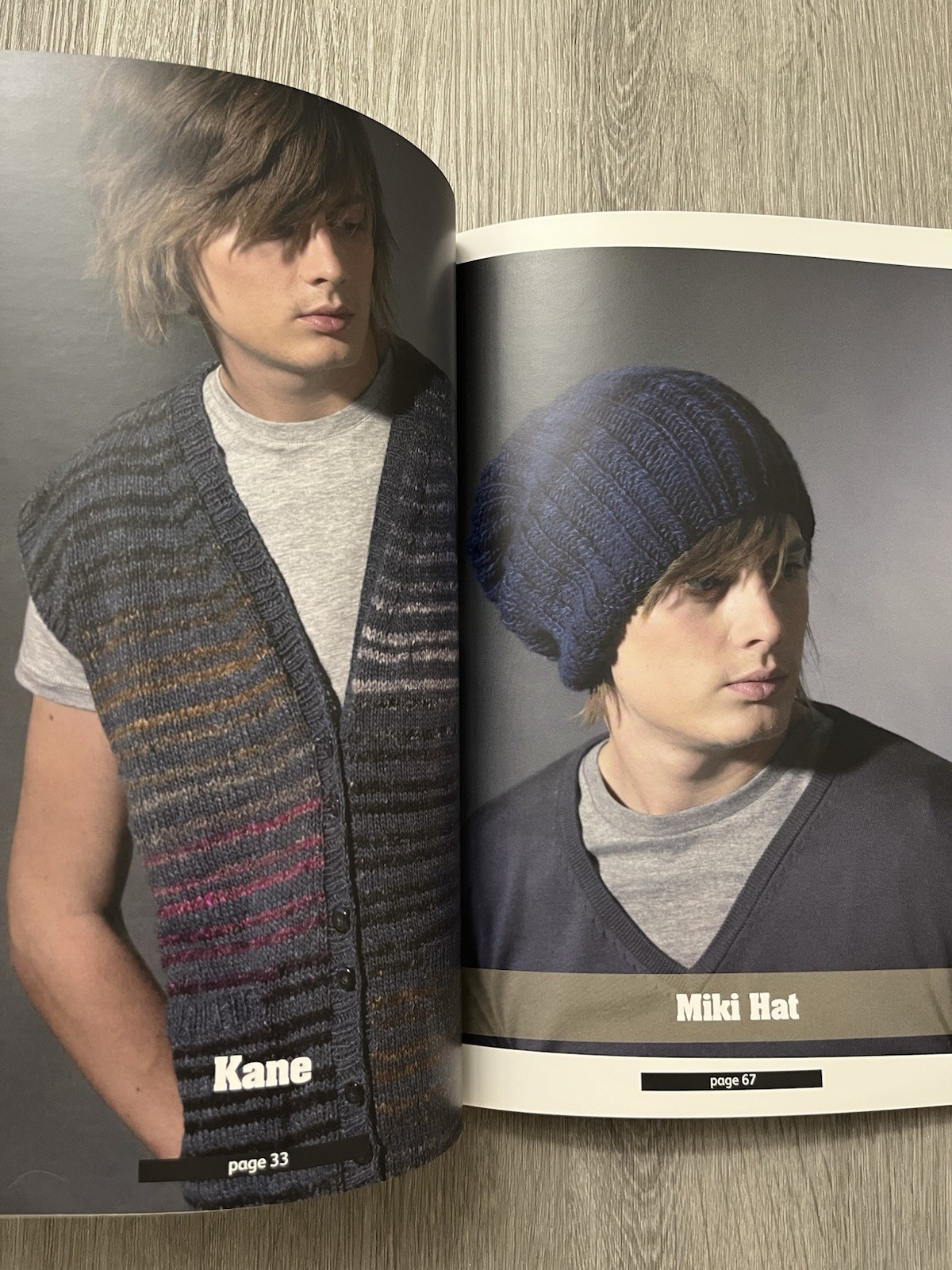Noro Men Jane Ellison 2009 Trade PB Knitting Pattern Book 8.5×12” UK VG