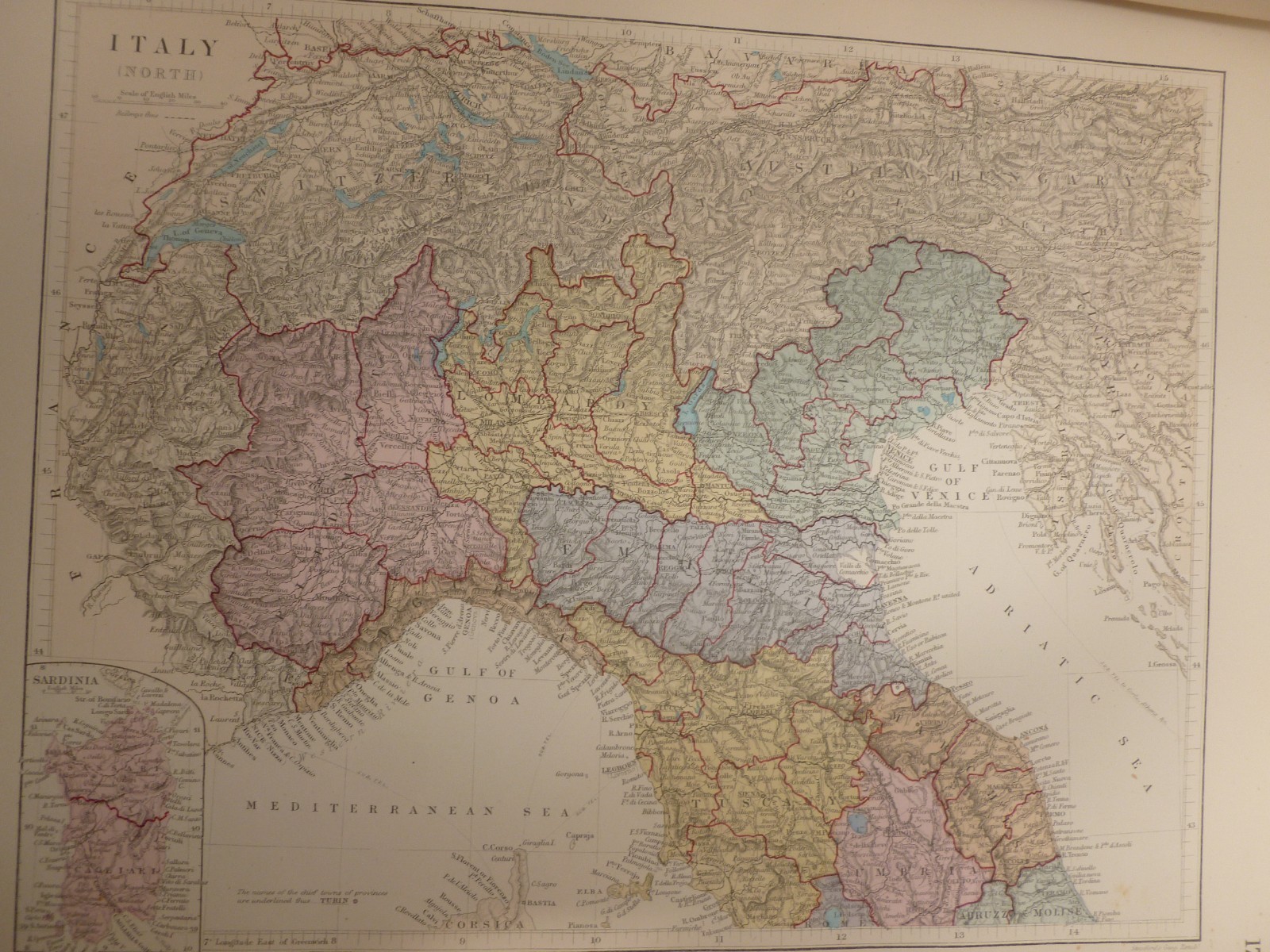 1885 – Stanford’s London Atlas of Universal Geography – 44 Colour Maps -Large HB