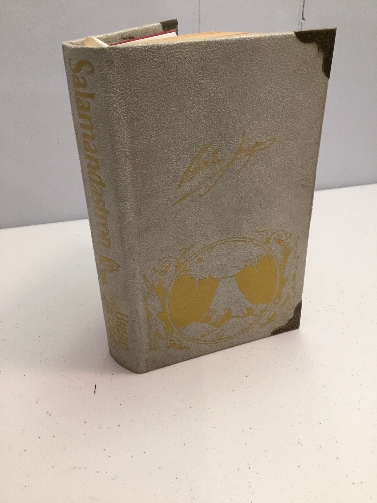 Brian Jacques, Redwall Series Books 1-5, Custom Bound in Suede, Mossflower