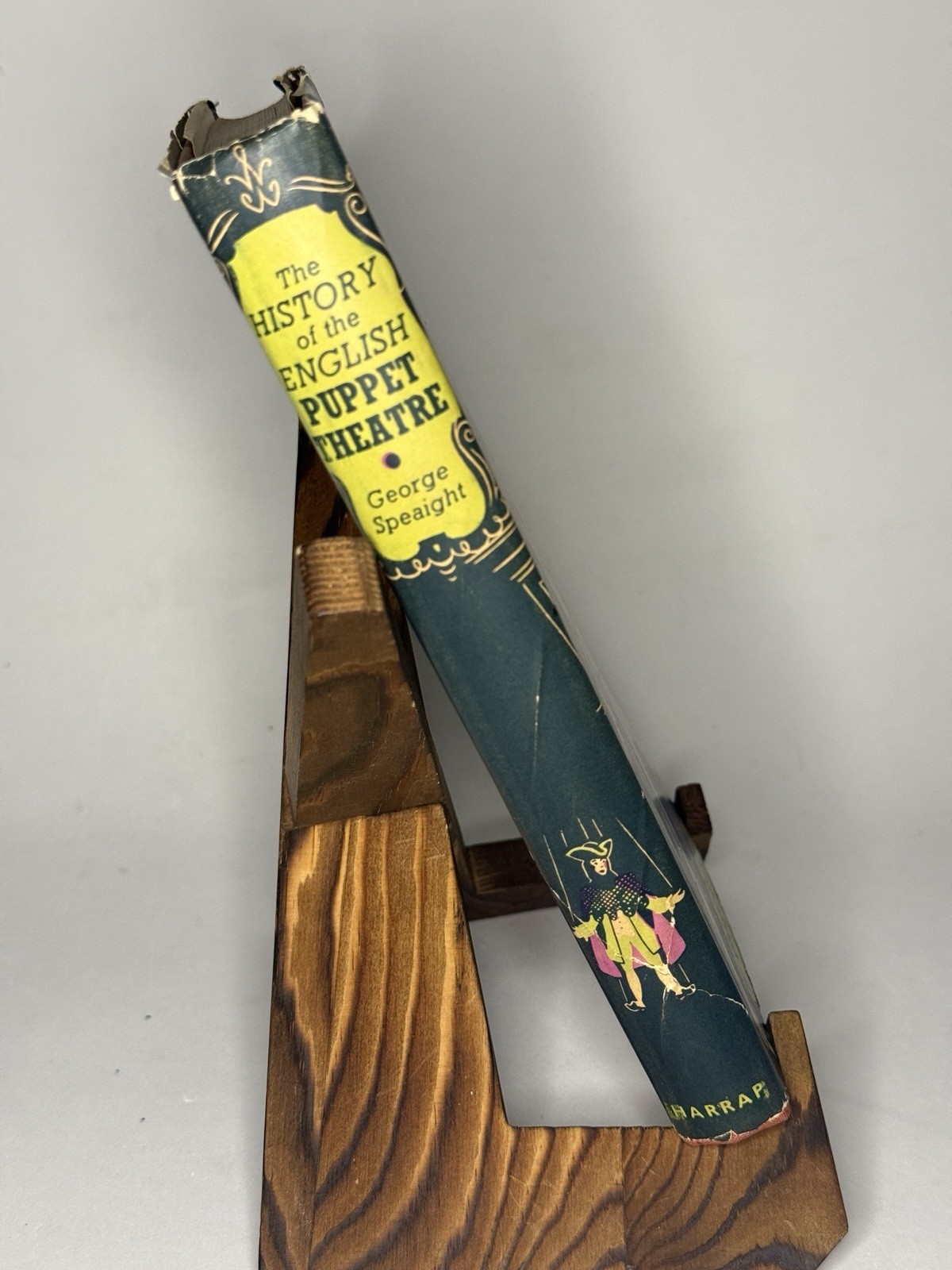 History of the English Puppet Theatre w/ Dust Jacket – George Speaight