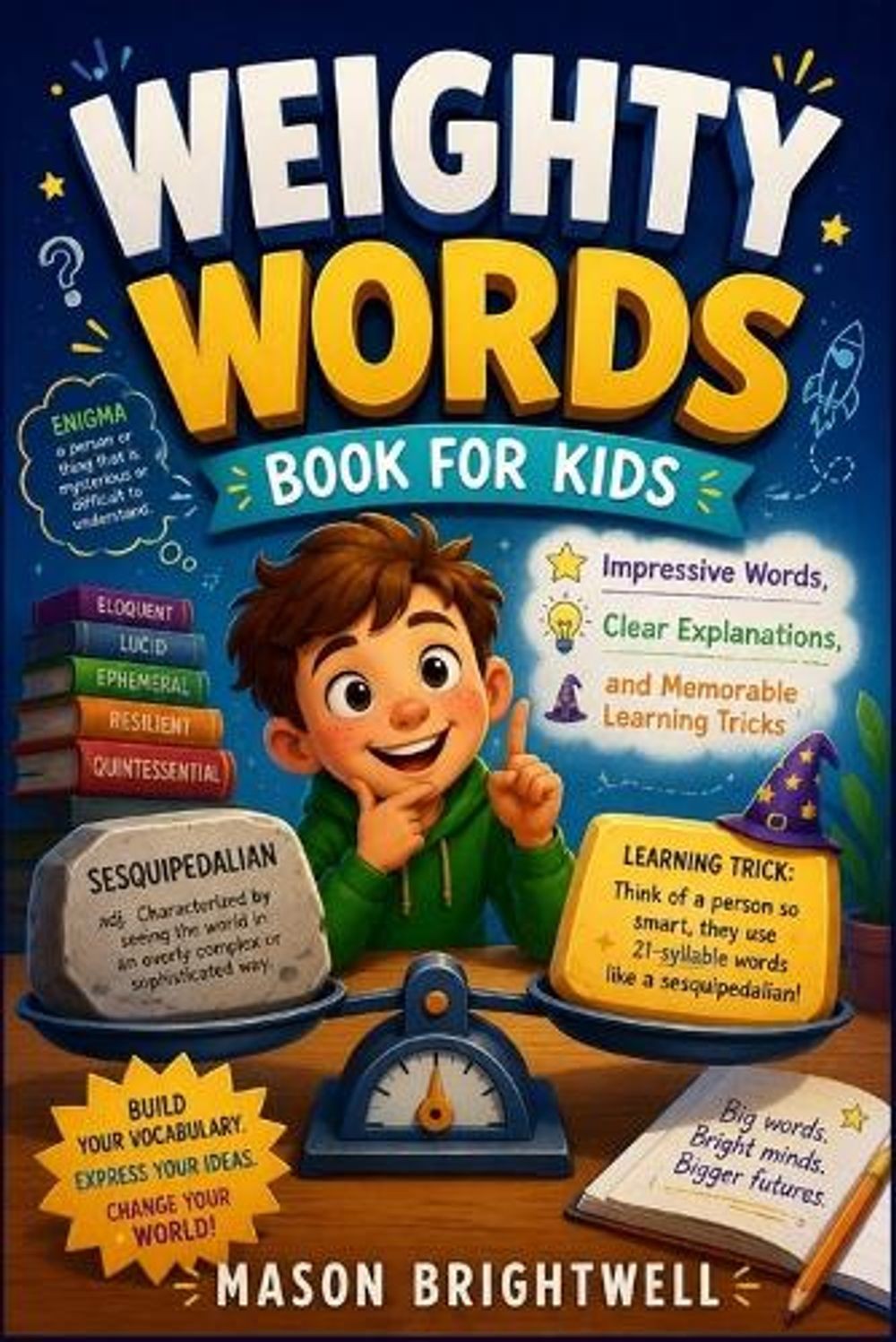 The Weighty Words Book for Kids: Impressive Words, Clear Explanations, and Memor