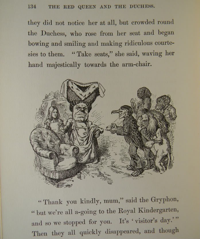 1895 Book NEW ALICE IN OLD WONDERLAND Alice’s FIRST EDITION Adventures Antique
