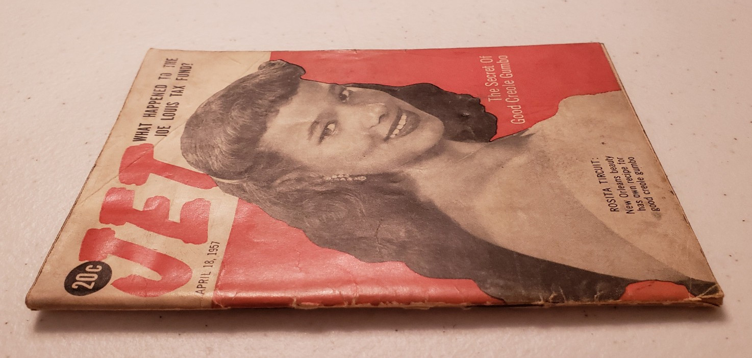 Jet Magazine April 18 1957 Joe Louis~Prince Feisal~Eartha Kitt~Black History