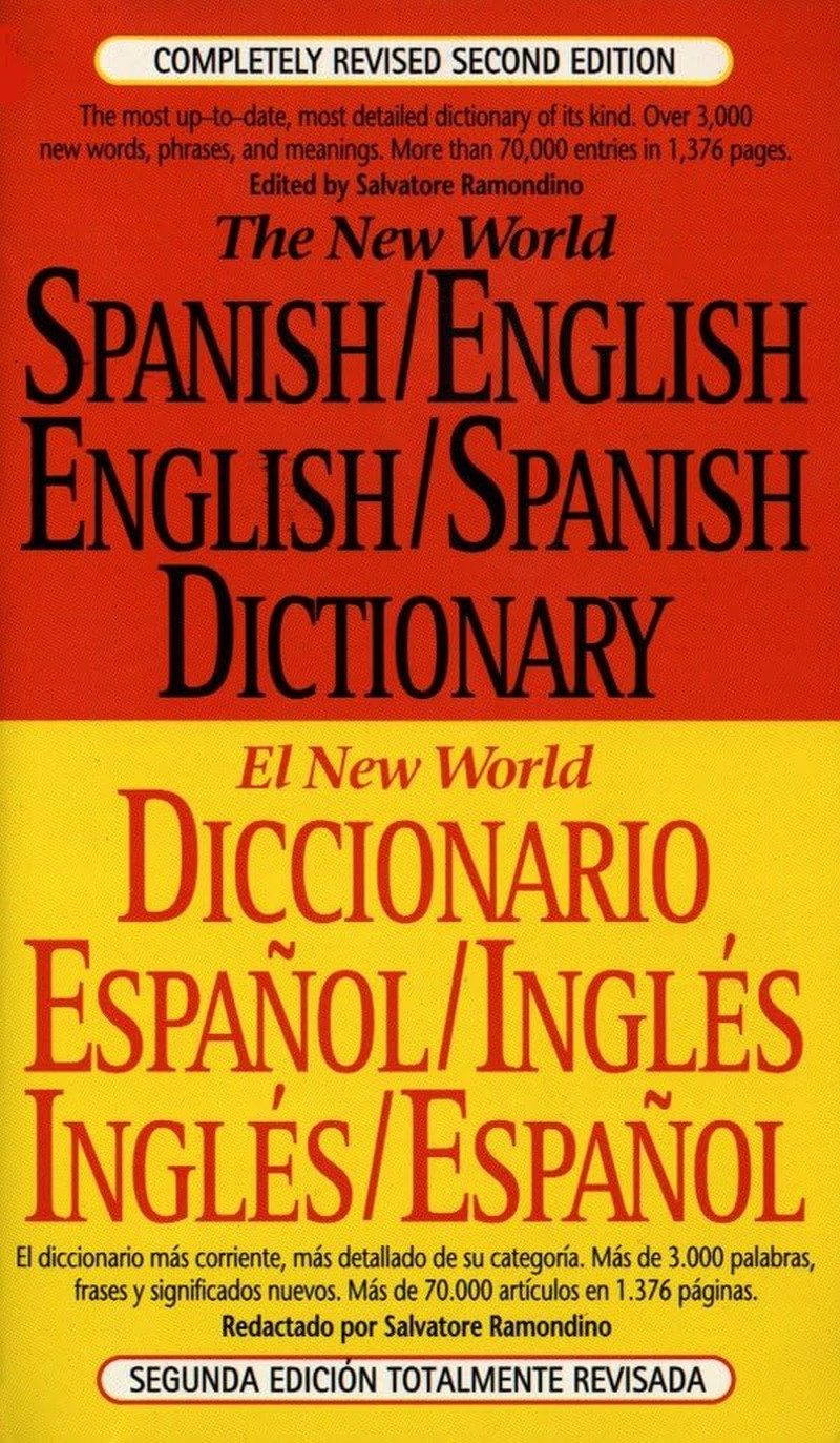 The New World Spanish/English, English/Spanish Dictionary (El New World Dicciona