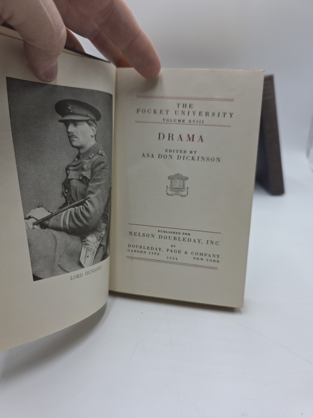 1924 Books The Pocket University Doubleday 17 Volumes