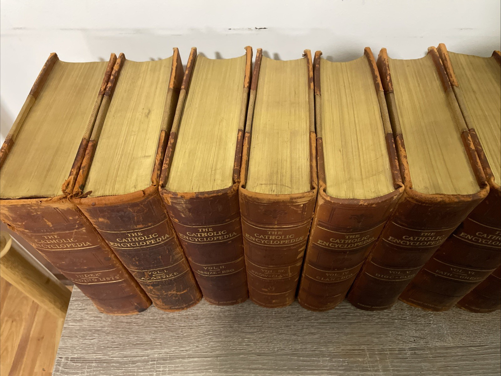 Complete 15 Volume Set – Vintage The Catholic Encyclopedia: Vol I-XV & Index